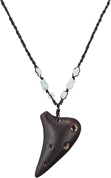 Amazon.co.jp: フォーカリンク オカリナミニオカリナペンダント チャ